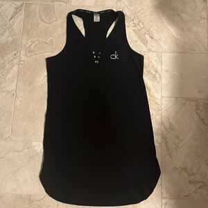 Calvin Klein ribbed sleeveless nightshirt sz S